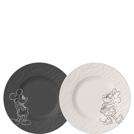 Manufacture Rock Mickey Mouse Breakfast/Dessert Plate 2-Piece Set