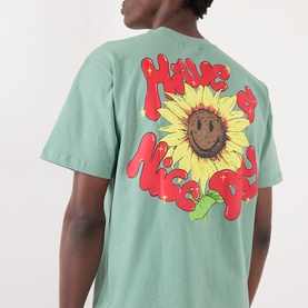Smiley Sunflower Logo T-Shirt