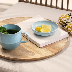 Perlemor Aqua Dip Bowl