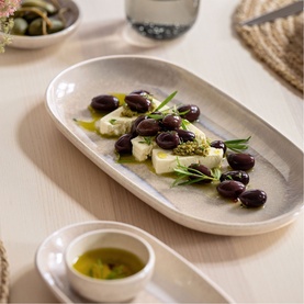 Perlemor Sand Serving Platter