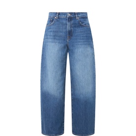Bonnie Curved Barrel Leg Jeans