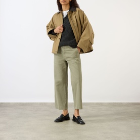 Stovepipe Mid-Rise Straight Leg Ankle Jeans