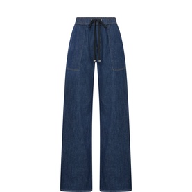 Utility Wide-Leg Trousers