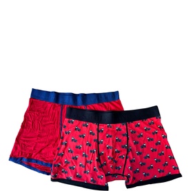 Red & Gorillas Boxers Two-Pack
