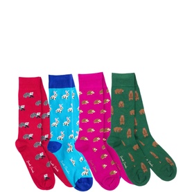 Woodland 4-Pack Socks Box