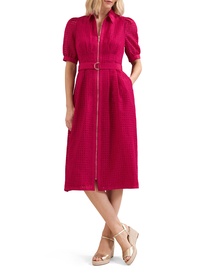 Carey Belted Shirt Dress
