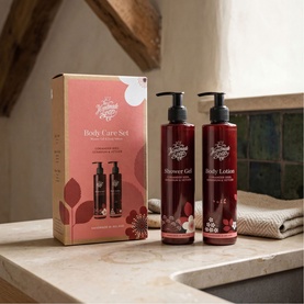 Coriander Seed, Geranium & Vetiver Body Care Set