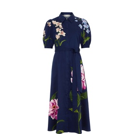 Kerrie Floral Shirt Dress