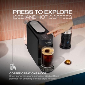 Vertuo Up Coffee Pod Machine Black