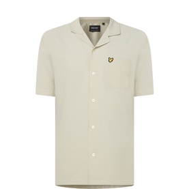 Crinkled Logo Resort Shirt