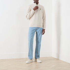 Logo Loopback Half-Zip Sweatshirt