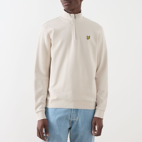 Logo Loopback Half-Zip Sweatshirt