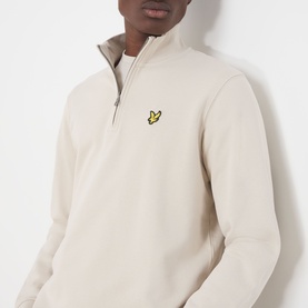 Logo Loopback Half-Zip Sweatshirt