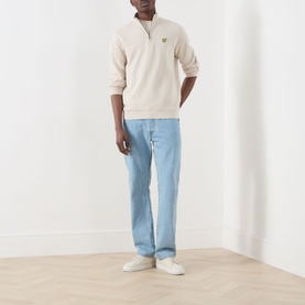 Logo Loopback Half-Zip Sweatshirt