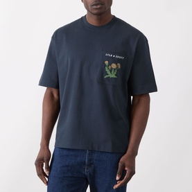 Floral Logo Pocket T-Shirt