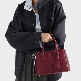Galleria Small Saffiano Leather Bag