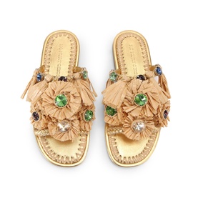 Roxie Raffia Sandals