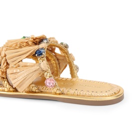Roxie Raffia Sandals