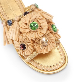 Roxie Raffia Sandals