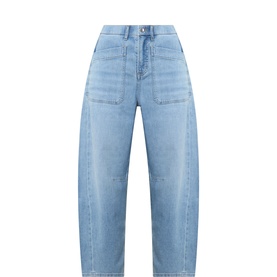 SPANXsupersmooth&trade; Authentic 360 Lightweight Utility Barrel Leg Jeans