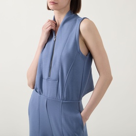 AirEssentials&reg; Half-Zip Jumpsuit