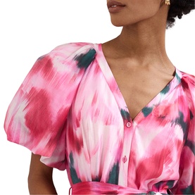 Caterina Floral Flared Dress