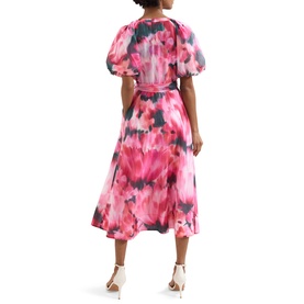 Caterina Floral Flared Dress