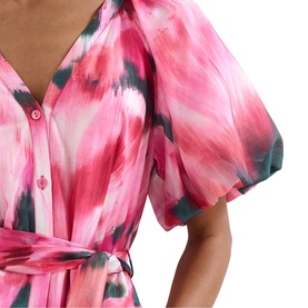 Caterina Floral Flared Dress