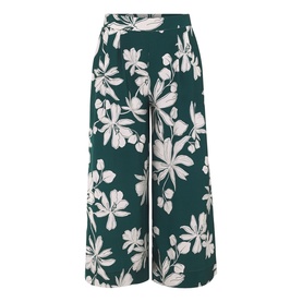 Josie Floral Print Cropped Trousers