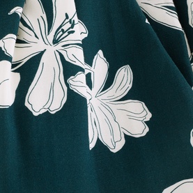 Josie Floral Print Cropped Trousers