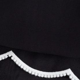 Marta Scallop Trim Mini Shift Dress