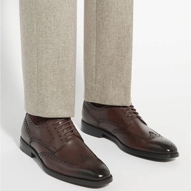 Sunni Wide Fit Leather Brogues