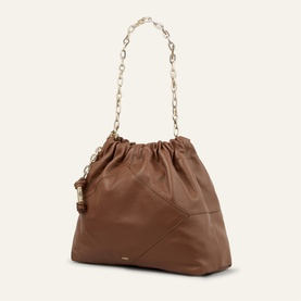 June Leather Tote Bag
