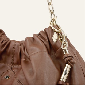 June Leather Tote Bag