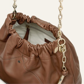 June Leather Tote Bag