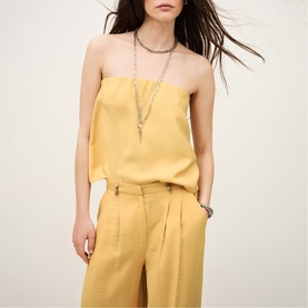 Deborah Bustier Off The Shoulder Top