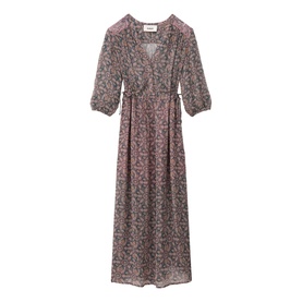 Tizia Printed Flared Dress