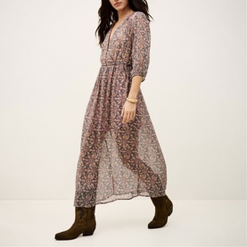 Tizia Printed Flared Dress