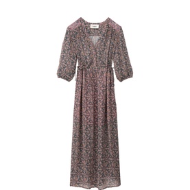 Tizia Printed Flared Dress