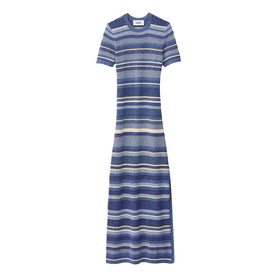 Tonnie Striped Fitted Dress