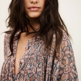 Tazio Printed Blouse