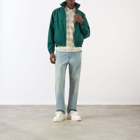 Ami de Ceour Striped Long-Sleeved Polo Shirt
