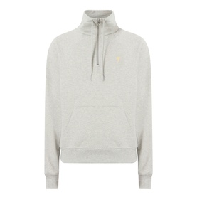 Ami de Coeur Half-Zip Drawstring Sweatshirt