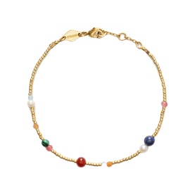 Splash D'Or Beaded Bracelet