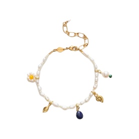 Swimclub Beaded Charm Bracelet