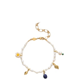 Swimclub Beaded Charm Bracelet