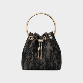 Bon Bon Mesh Lace Bucket Bag