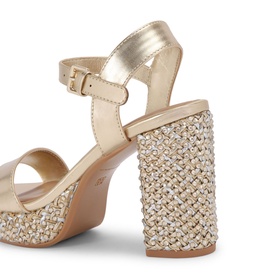 Fairy Crystal Block Heels