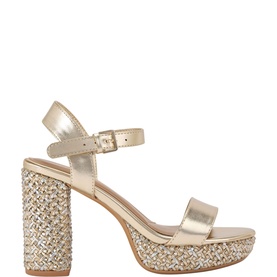 Fairy Crystal Block Heels