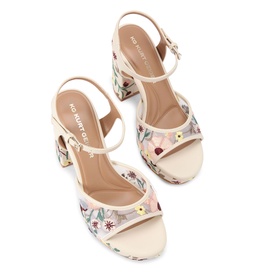 Fairy Floral Block Heels